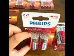 फ्लैशलाइट रिमोट डी अल्कलाइन बैटरी 18000एमएएच आईईसी प्रमाणन