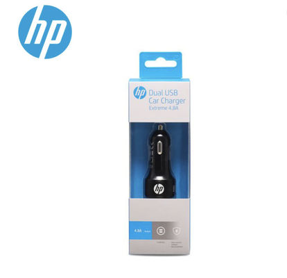 4.8A Hight Power HP Dual Port Car Charger Over Heat Protection